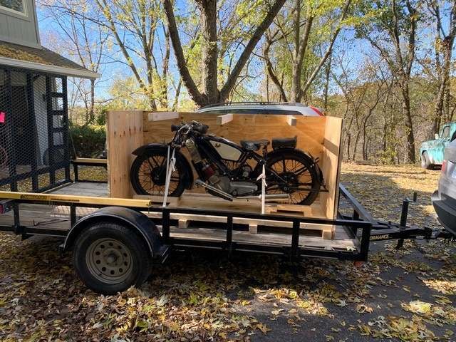 1928 Scott Flying Squirrel shipped to the USA