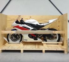 shipping a Yamaha motorcycle overseas