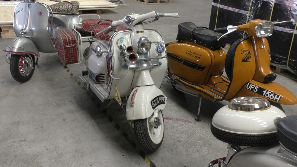 1958 150cc Lambretta MK 3 LD in white