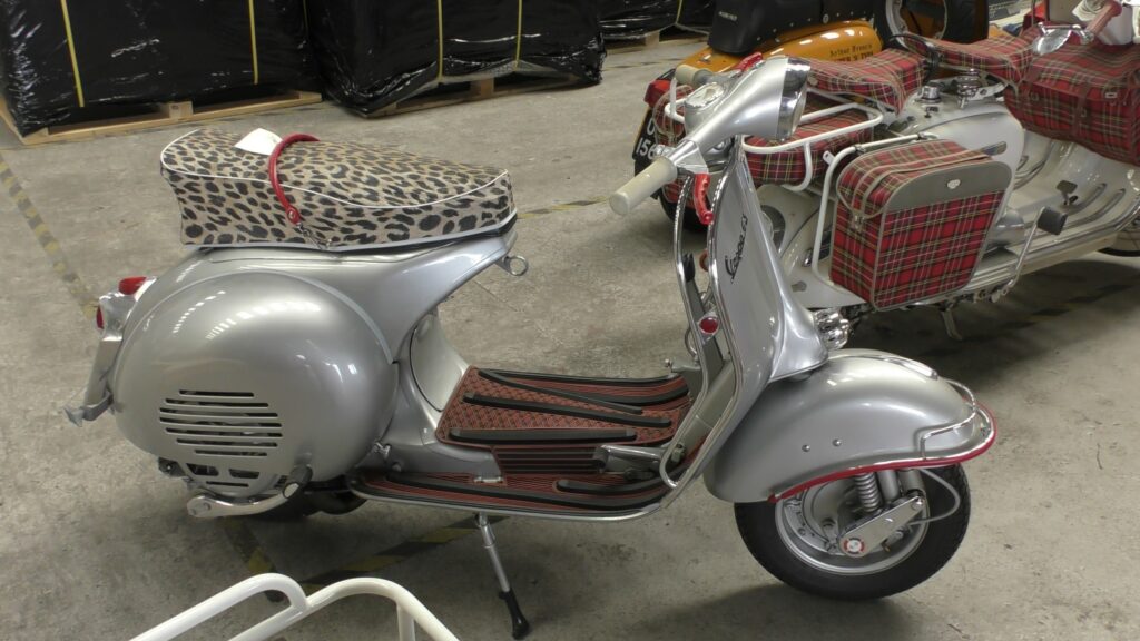 1962 150cc Vespa GS3 in silver