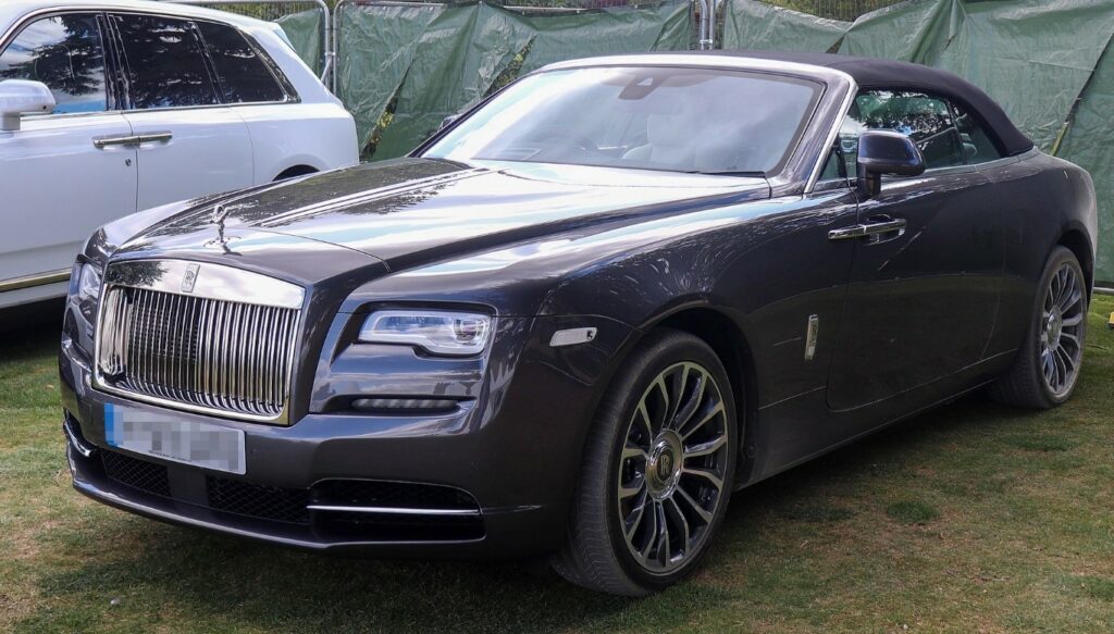 2019 Rolls-Royce Dawn V12 Automatic 6.6 Taken at the Salon Privé Concours d'Elegance Classic Car Motor Show 2019, Blenheim Palace