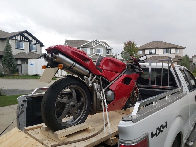 Ducati 996s to Canada