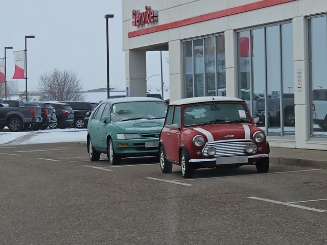 Mini Cooper and Toyota Corolla to Canada