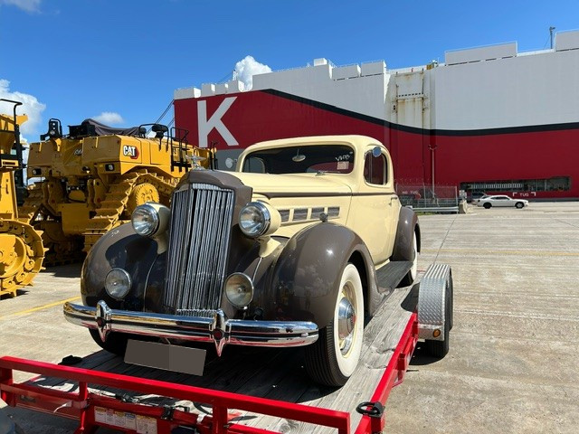 Packard 120C Sport Coupe to the USA