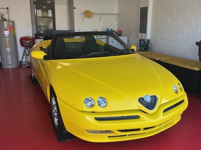 Alfa Romeo GTV Spider shipped to the USA