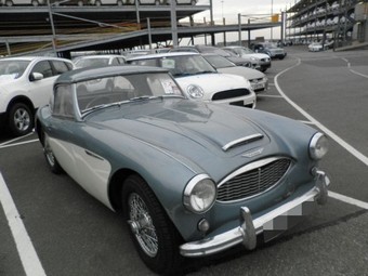  Austin Healey 100-6 Versand von Großbritannien in die USA / Oldtimer Versand