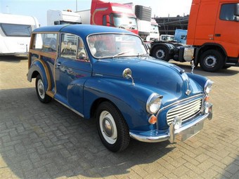 Morris Minor Estate shipped from UK to USA / Classic Car Shipping