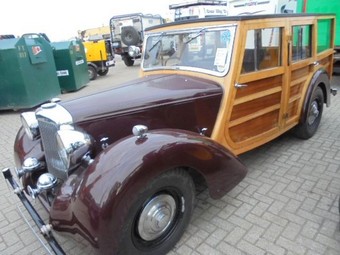 Alvis Ta14 Estate shipped from UK to USA / Classic Car Shipping